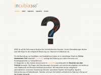 incubia360.com Webseite Vorschau