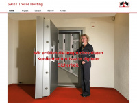 tresorhosting.ch Webseite Vorschau