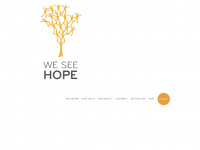 weseehope.org.uk Webseite Vorschau