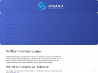 jodano.de Webseite Vorschau