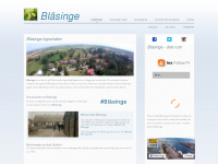 blasinge.se Webseite Vorschau