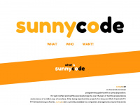sunnycode.de Webseite Vorschau
