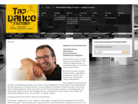 tap-dance-factory.de Webseite Vorschau