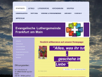 luthergemeinde-frankfurt.de Webseite Vorschau