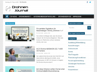 drohnen-journal.de Webseite Vorschau