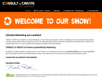 consult-create.com Webseite Vorschau