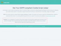 cookiescript.info Webseite Vorschau