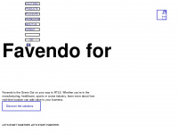 favendo.com Webseite Vorschau