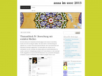 annasooc13.wordpress.com Webseite Vorschau