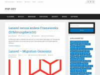 php-dev.info Webseite Vorschau