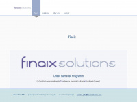 finaixsolutions.com Webseite Vorschau