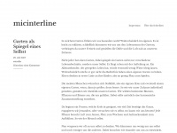 micinterline.wordpress.com Webseite Vorschau
