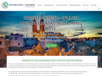 entdeckertouren.com Webseite Vorschau