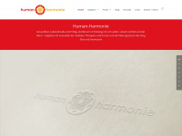 human-harmonie.ch Webseite Vorschau