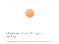 yoga-glueck.de Webseite Vorschau