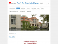 dr-gabriele-kaiser.de Webseite Vorschau