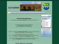 schmalfeld.net Webseite Vorschau