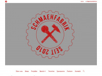 schmaehfabrik.at Webseite Vorschau