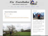 thetravelholics.de Webseite Vorschau