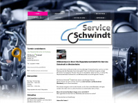 kfz-service-schwindt.de Webseite Vorschau