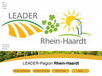 leader-rhein-haardt.de Webseite Vorschau