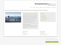 kompetenzen-ueber-grenzen.com Webseite Vorschau