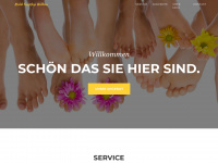 fusspflege-wedhorn-mobil.de Webseite Vorschau