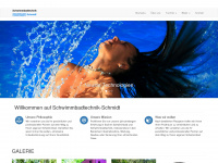 schwimmbadtechnik-schmidt.de Webseite Vorschau