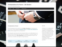 armbanduhren-herren.info Webseite Vorschau