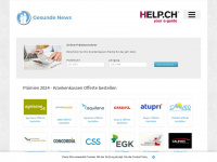 gesundenews.ch Webseite Vorschau