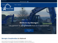 mevegro.be Webseite Vorschau