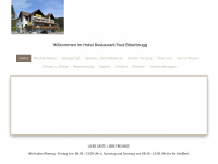 hotel-post-biberbrugg.ch Webseite Vorschau