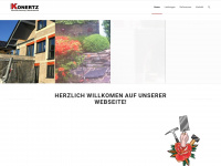 bau-konertz.de Webseite Vorschau