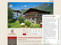haller-pension.it Webseite Vorschau