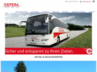 cepera.net Webseite Vorschau