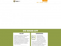 rehab-app.de Webseite Vorschau