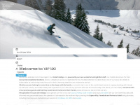 vip-chalets.com Webseite Vorschau
