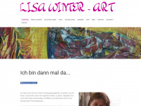 lisa-winter-art.de Webseite Vorschau
