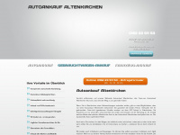 auto-ankauf-altenkirchen.de Webseite Vorschau