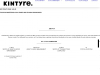 kintyre.de Webseite Vorschau