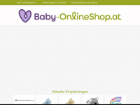 baby-onlineshop.at Webseite Vorschau