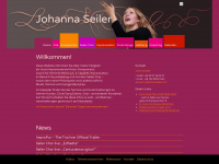 johannaseiler.com Webseite Vorschau