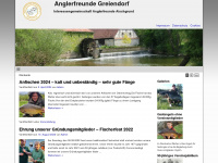 anglerfreunde-greiendorf.de Webseite Vorschau