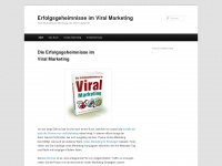viralesmarketingbuch.wordpress.com Webseite Vorschau