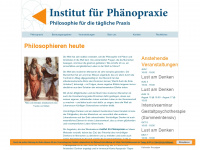phaenopraxie.de Webseite Vorschau