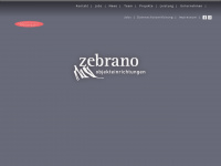 zebrano-objekteinrichtungen.de Webseite Vorschau