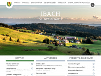 gemeinde-ibach.de Webseite Vorschau