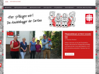 caritas-pflegeazubi.de Webseite Vorschau