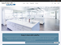 labopur.ch Webseite Vorschau