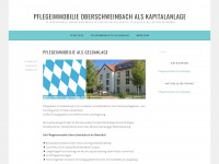 pflegeimmobilieoberschweinbach.wordpress.com Webseite Vorschau